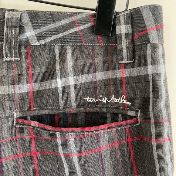 Travis Mathew Plaid Golf Shorts - Picture 8 of 10